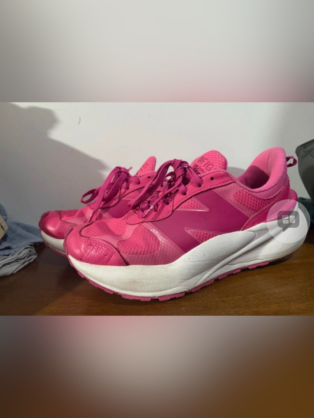 New Balance Women's Bright Pink Running Sneakers